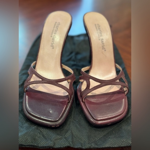 Charles David high heels shoes sz8 - Picture 3 of 6